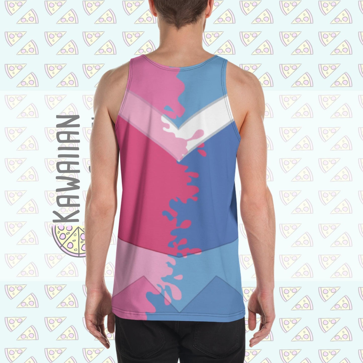 RUSH ORDER: Make It Pink, Make It Blue Aurora Inspired Unisex Tank Top