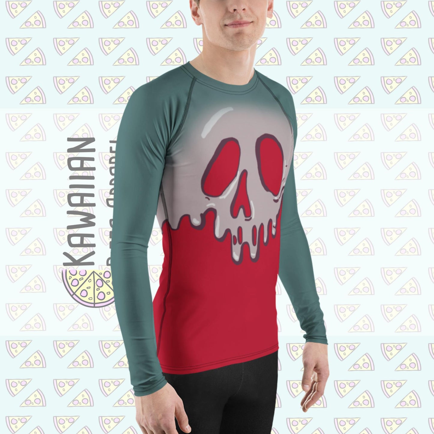 RUSH ORDER: Men&#39;s Poison Apple Inspired ATHLETIC Long Sleeve