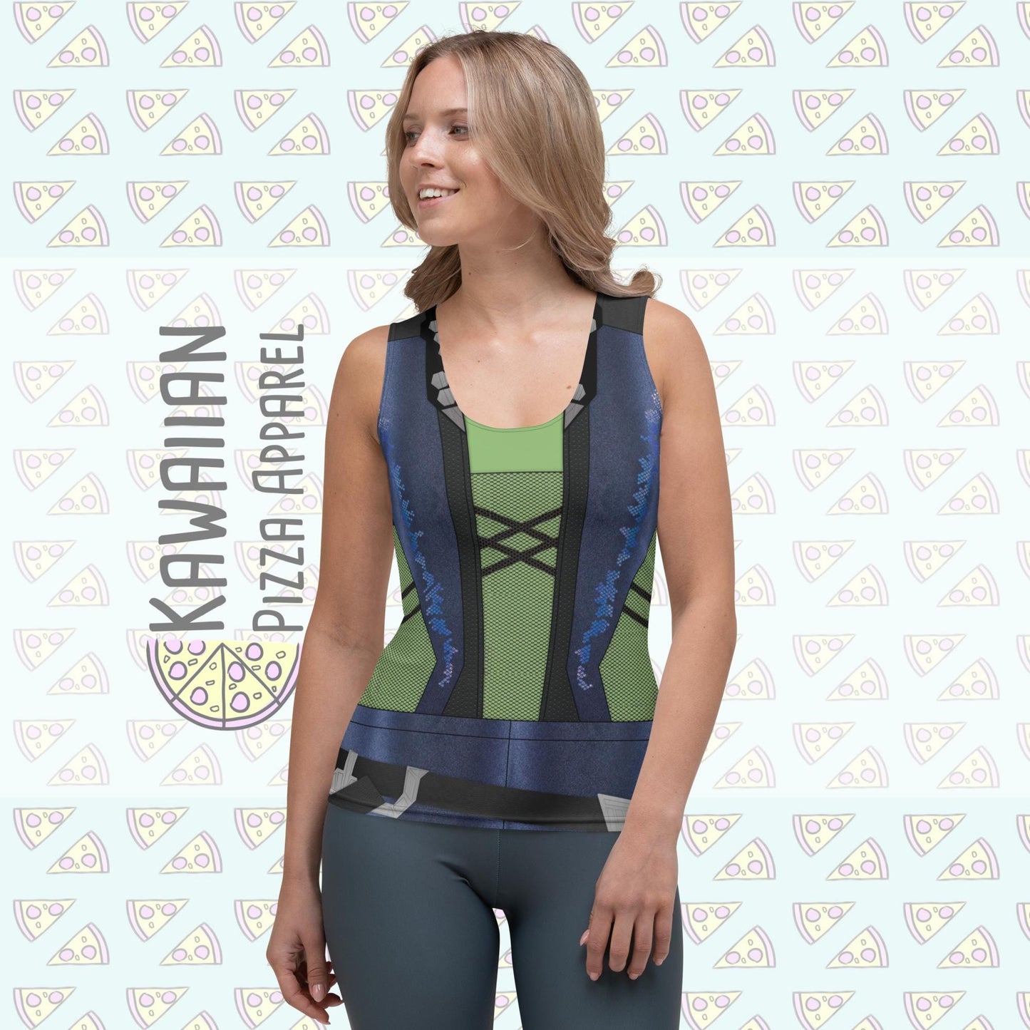 RUSH ORDER: Gamora Inspired Sublimation Cut & Sew Tank Top