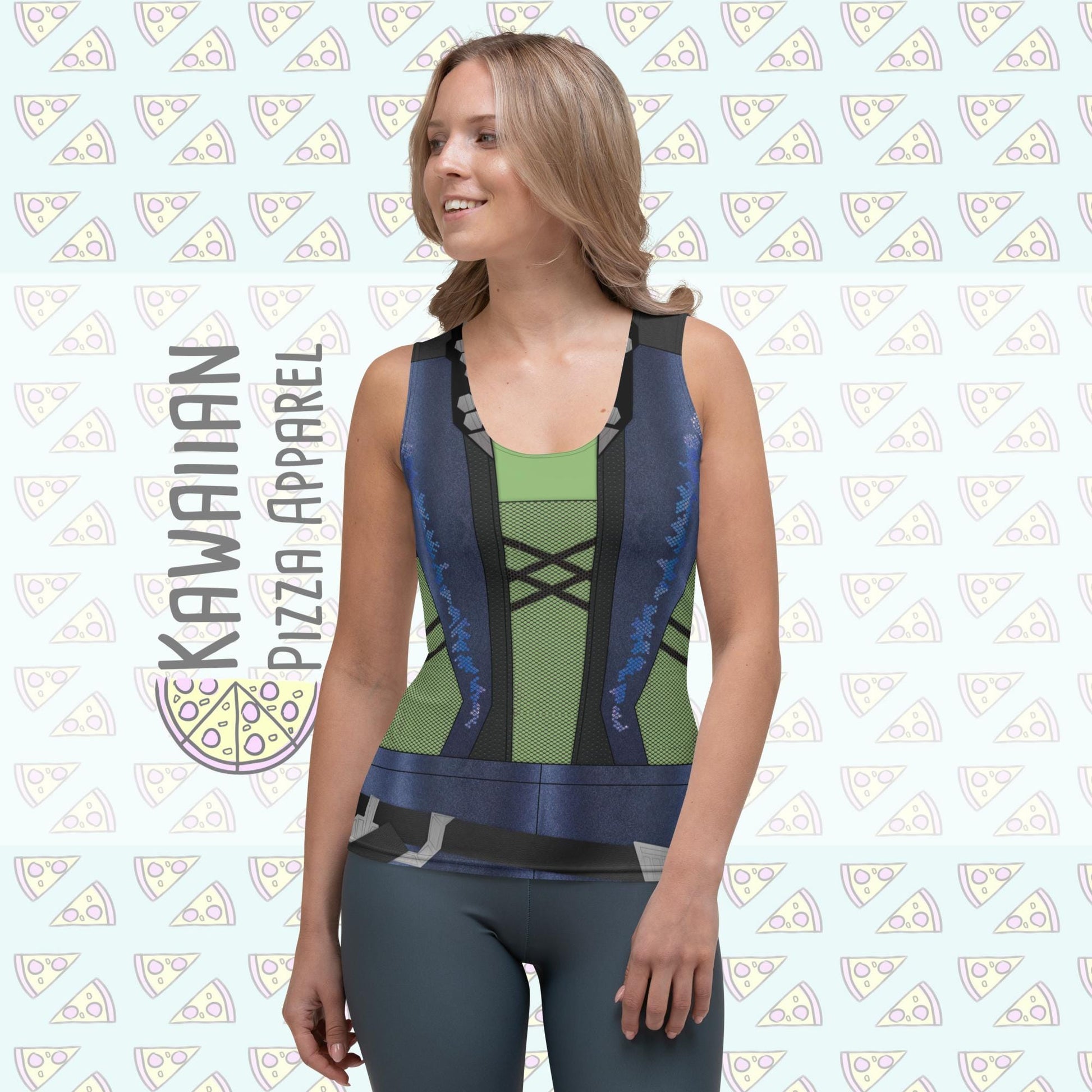 RUSH ORDER: Gamora Inspired Sublimation Cut & Sew Tank Top