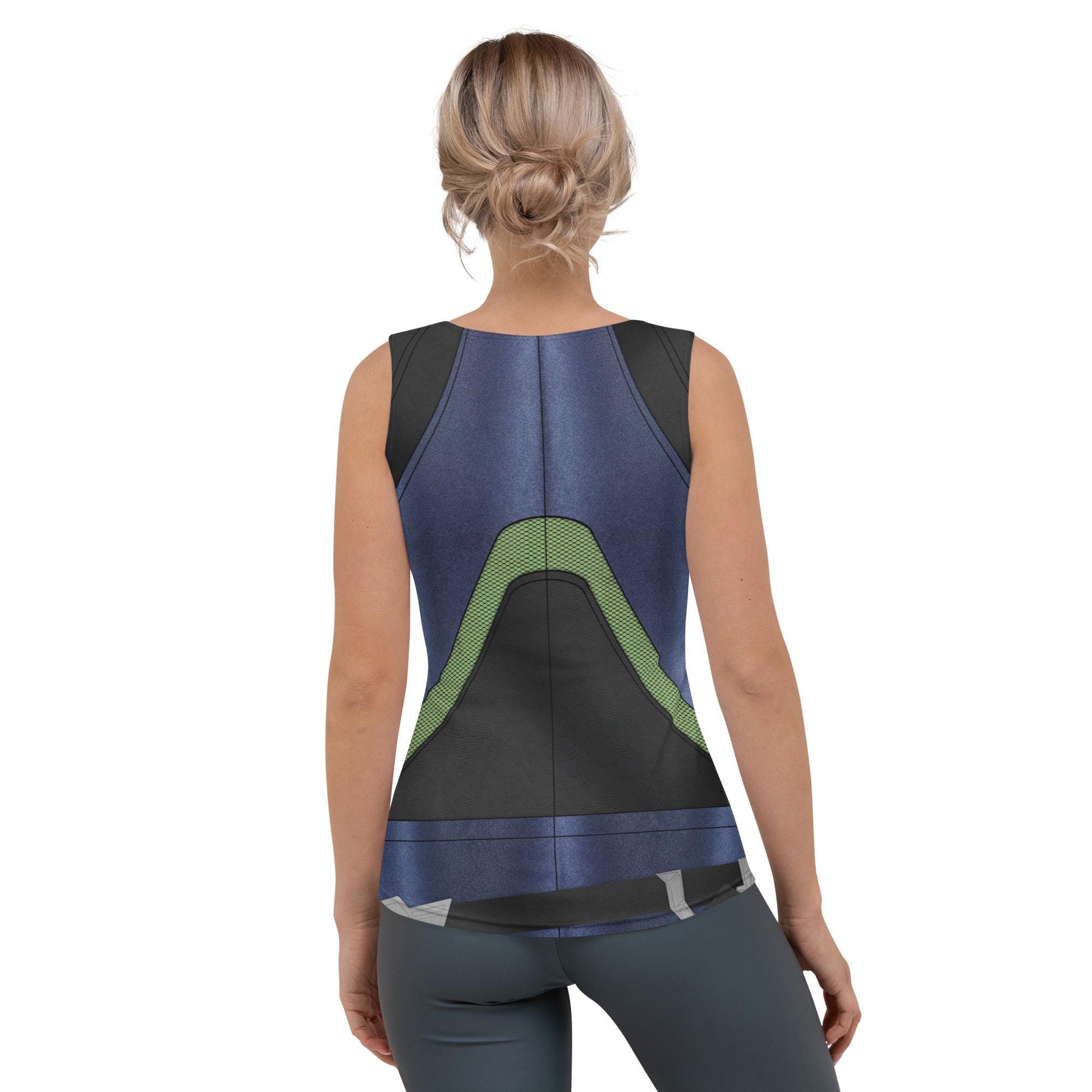 RUSH ORDER: Gamora Inspired Sublimation Cut & Sew Tank Top