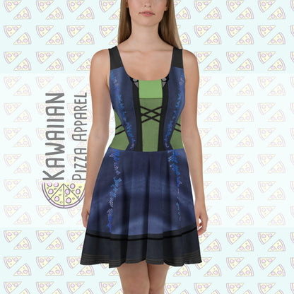 RUSH ORDER: Gamora Inspired Skater Dress