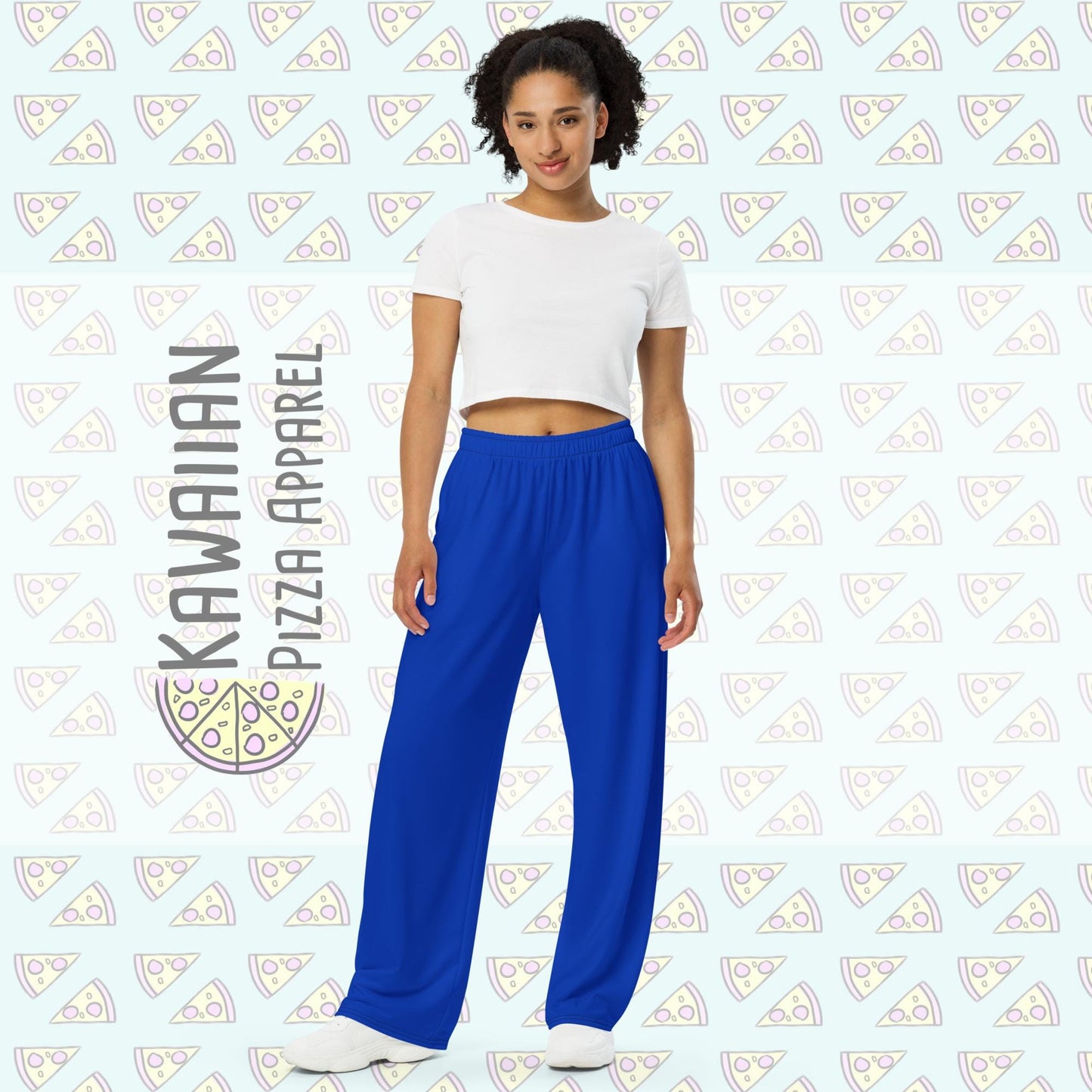 RUSH ORDER: All-over print Violet Inspired unisex wide-leg pants