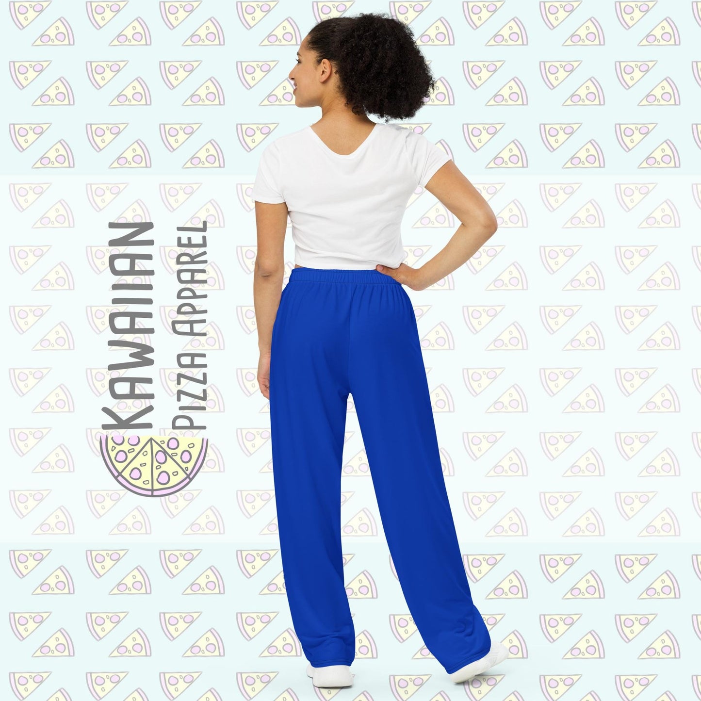 RUSH ORDER: All-over print Violet Inspired unisex wide-leg pants