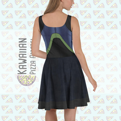 RUSH ORDER: Gamora Inspired Skater Dress