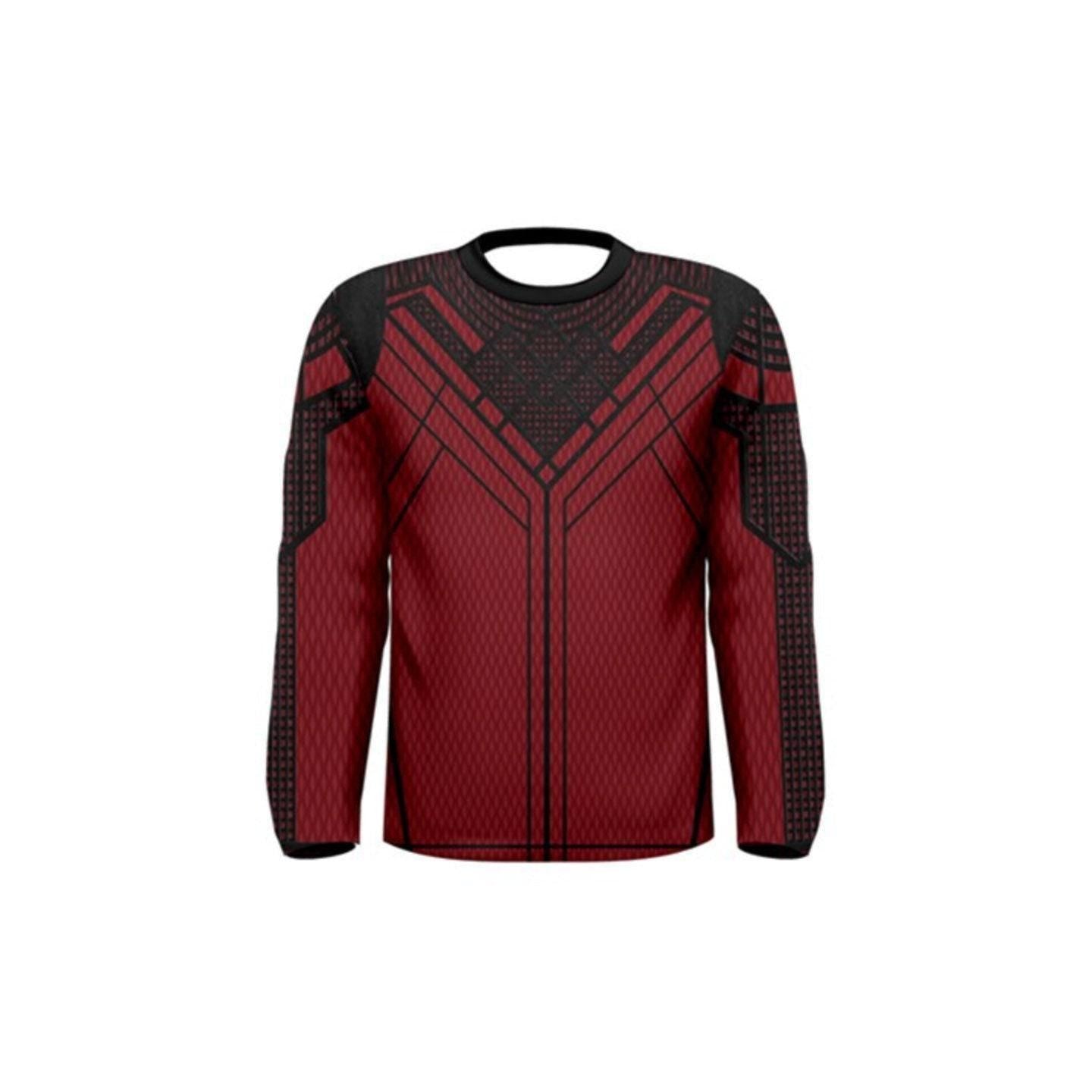 Men's Shang Chi Inspired Long Sleeve Shirt