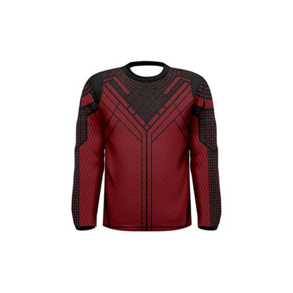 Men's Shang Chi Inspired Long Sleeve Shirt