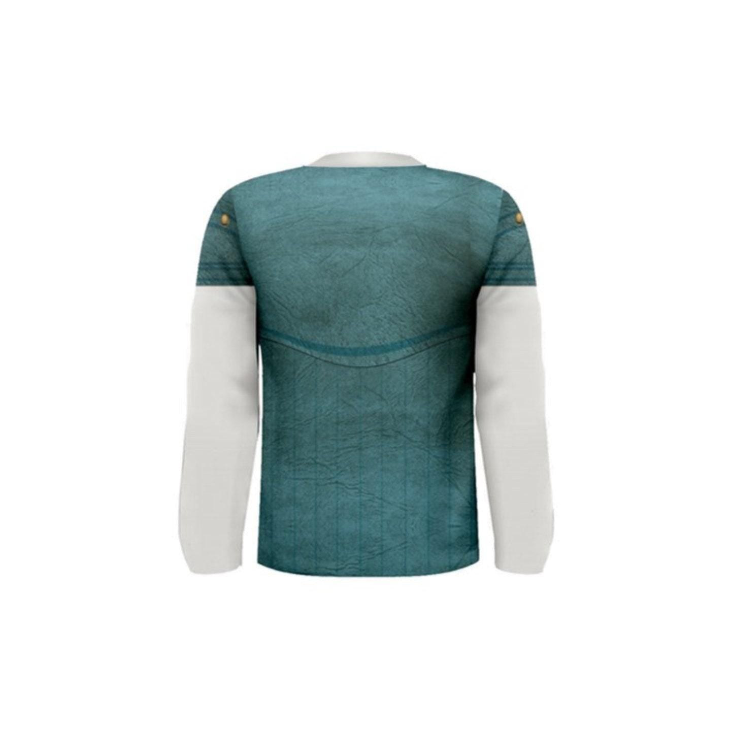 Men's Flynn Rider Inspired Long Sleeve Shirt