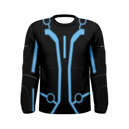 Men's Tron Inspired Long Sleeve Shirt