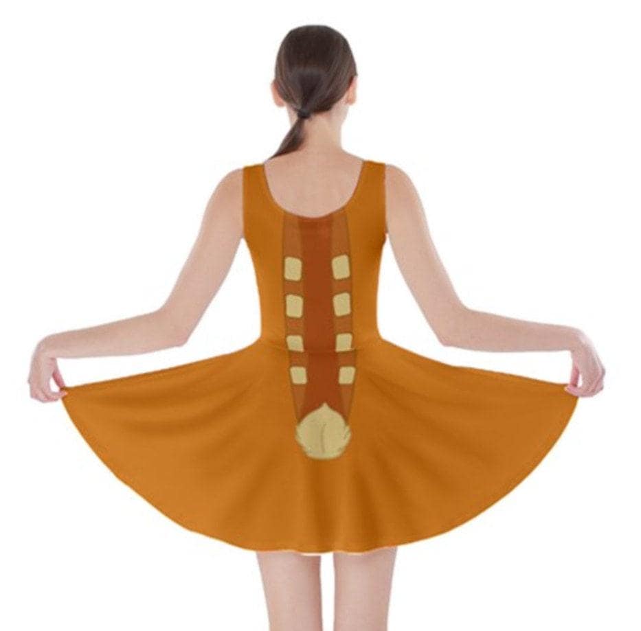 Oh Deer Inspired Skater Dress