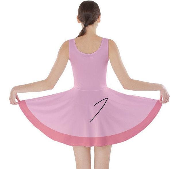 Chansey Pokemon Inspired Skater Dress