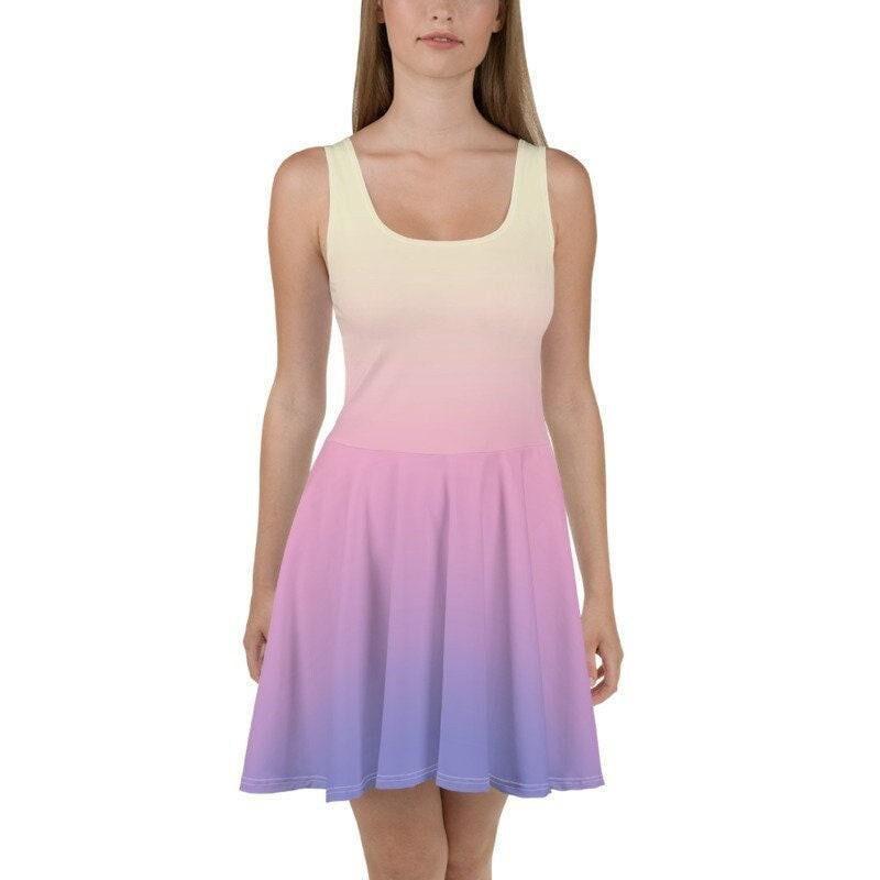 padme pink dress Padme Inspired Skater Dress 3XL