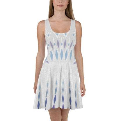 Elsa Elements Inspired Skater Dress