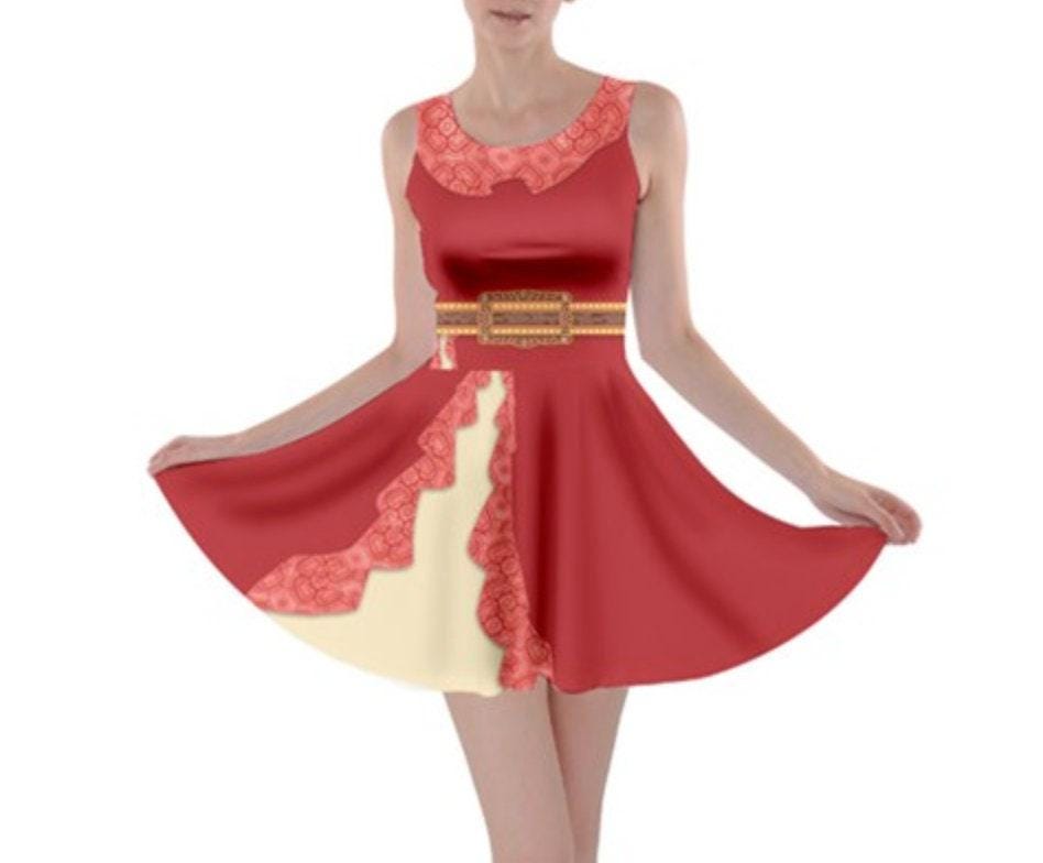 Elena of Avalor Inspired Skater Dress