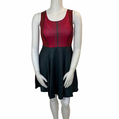 Wanda Scarlet Witch Inspired Skater Dress