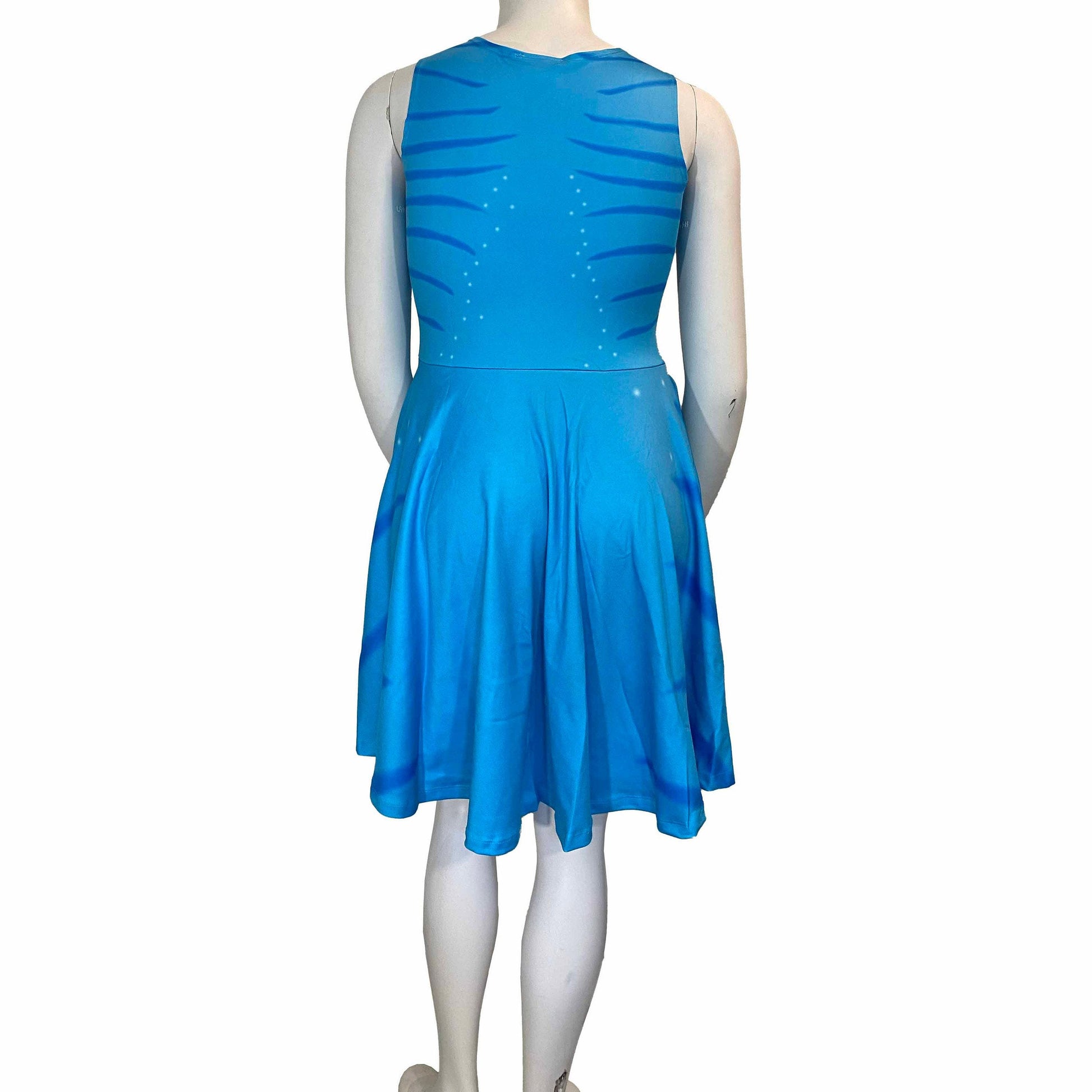 Avatar Inspired Skater Dress
