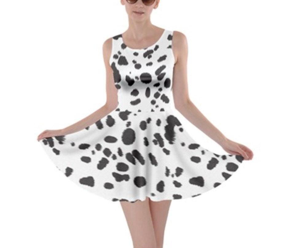 Dalmatian Skater Dress
