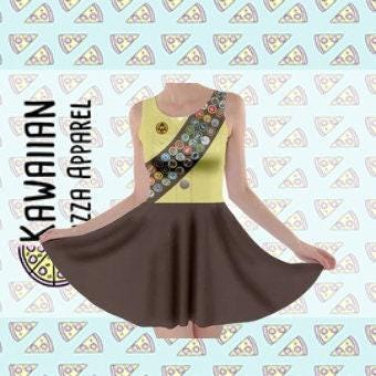 Russell Wilderness Explorer Inspired Skater Dress