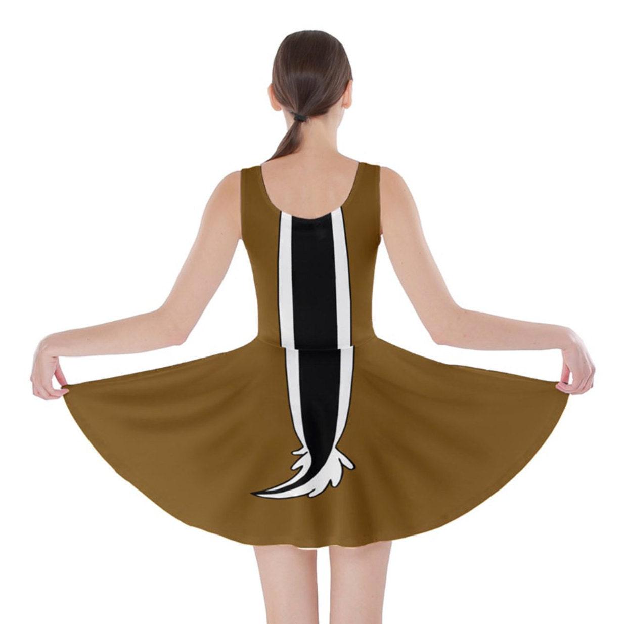 Chip and Dale Chip Inspired Skater Dress