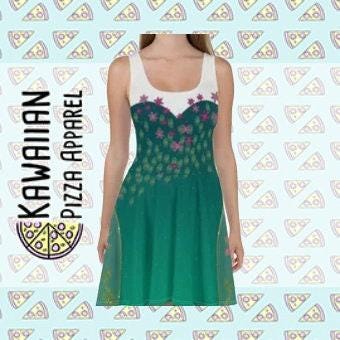 Elsa Fever Inspired Skater Dress