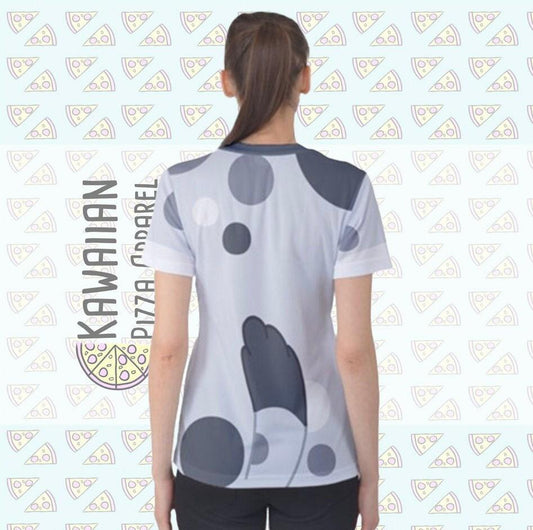 READY-to-SHIP [L] Women's Muffin Inspired Short Sleeve Shirt