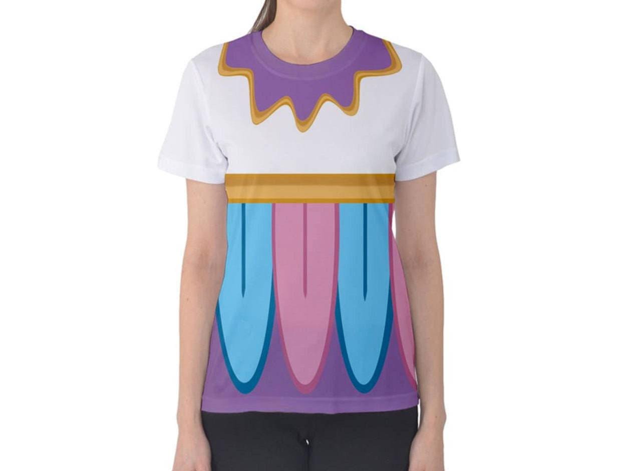 Women's Mrs. Potts Inspired Short Sleeve Shirt