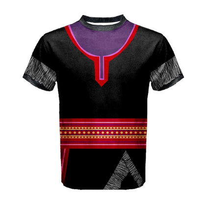 Men's Kristoff Inspired ATHLETIC Short Sleeve Shirt