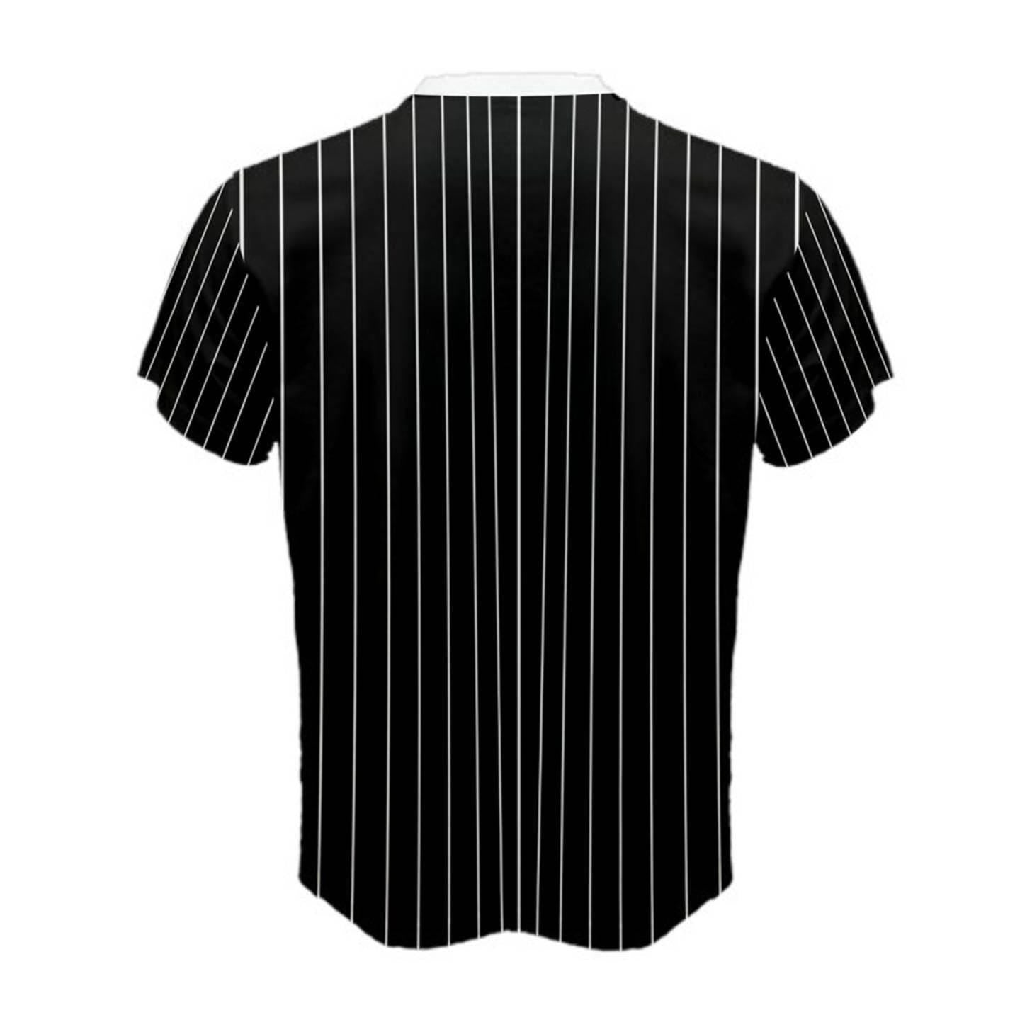 Men's Jack Skellington Inspired ATHLETIC Short Sleeve Shirt