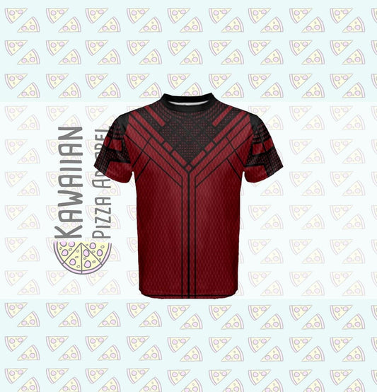 Men's Shang Chi Inspired ATHLETIC Short Sleeve Shirt
