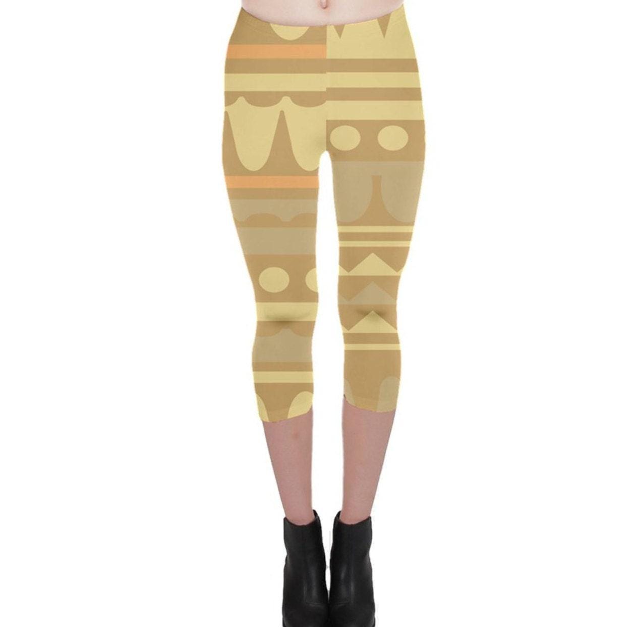 Pocahontas Inspired Capri Leggings
