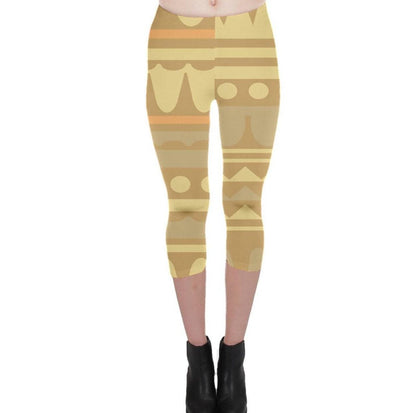 Pocahontas Inspired Capri Leggings
