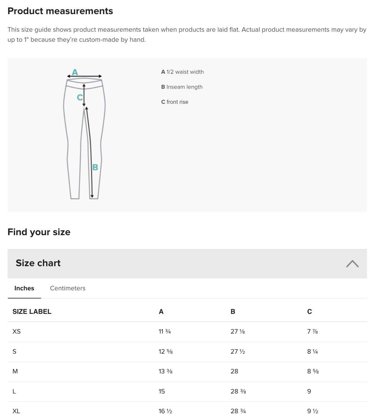 a screenshot of a product description page