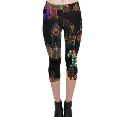 Main Street Electrical Parade Inspired Capri Leggings