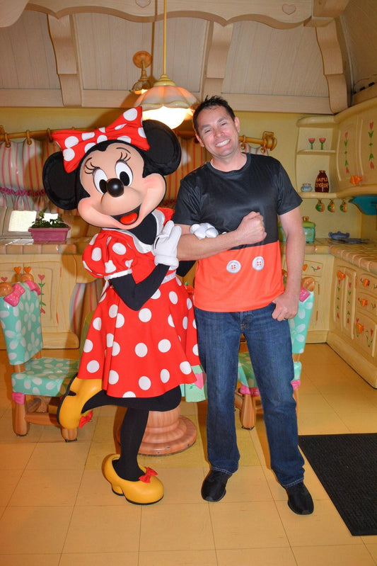 Men's Mickey Inspired Short Sleeve Shirt
