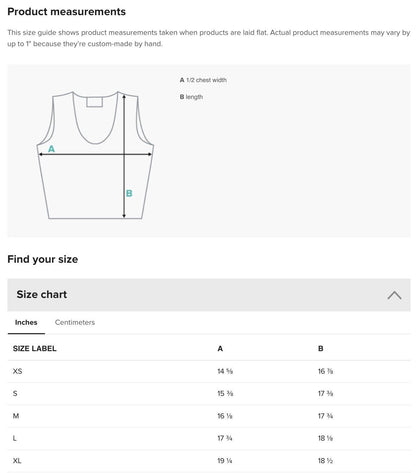 a screen shot of a product description page