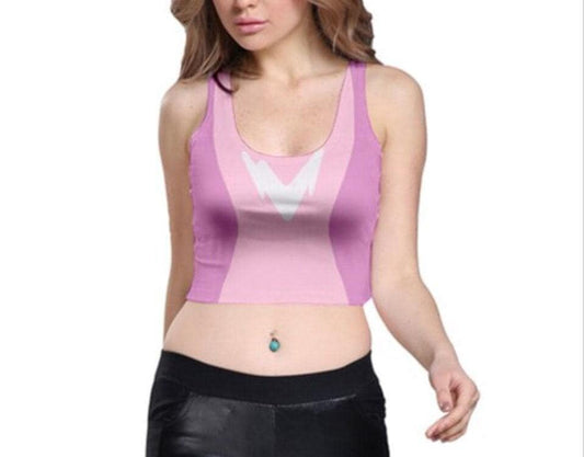 Women's Angel Inspired Crop Top