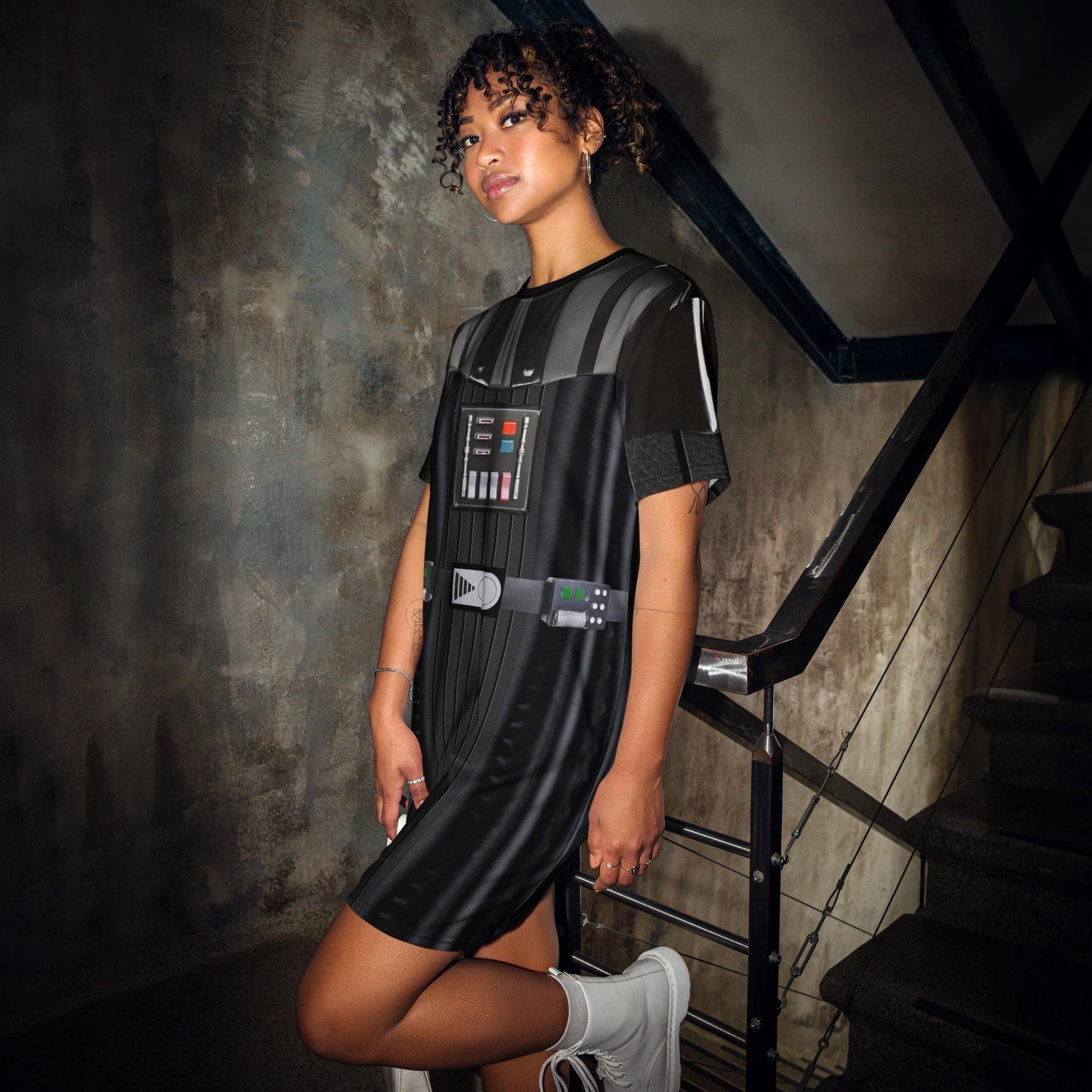 Women's Vader Inspired T-shirt dress