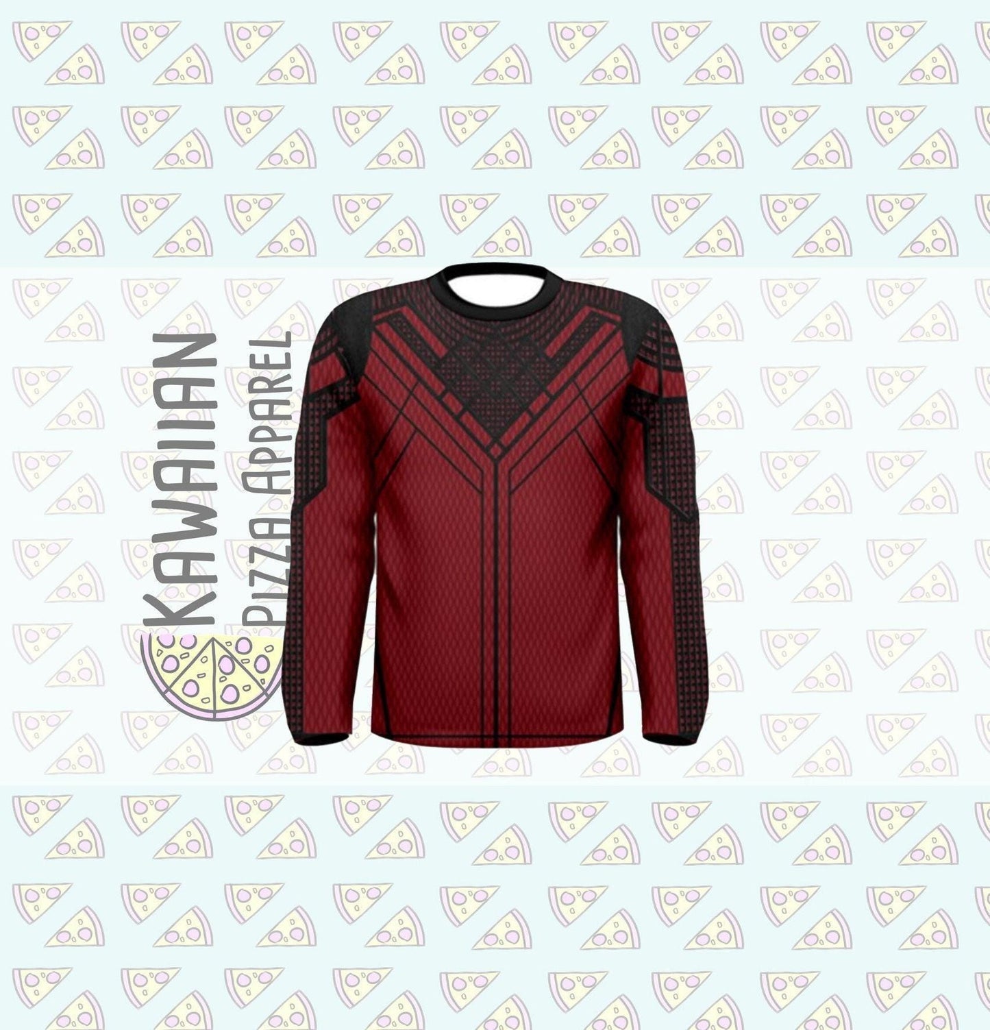 Men's Shang Chi Inspired Long Sleeve Shirt