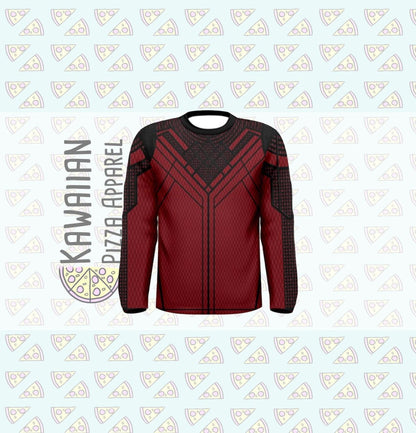 Men's Shang Chi Inspired Long Sleeve Shirt
