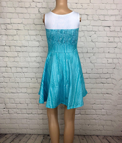 Elsa Inspired Skater Dress