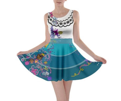 Mirabel Inspired Skater Dress