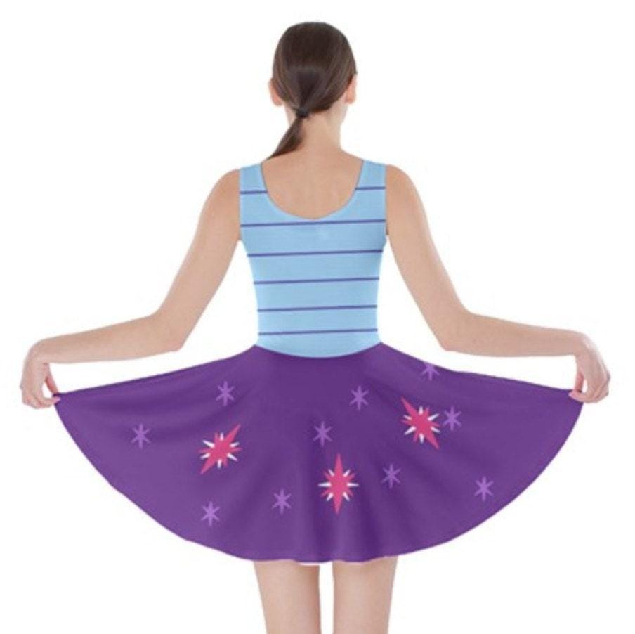 Twilight Sparkle My Little Pony Inspired Skater Dress