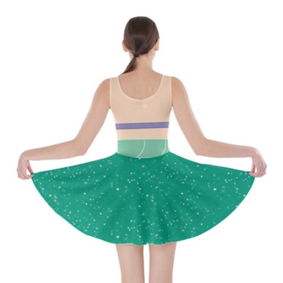 Ariel Inspired Skater Dress