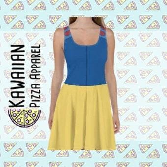 Snow White and the Seven Dwarfs Inspired Skater Dress