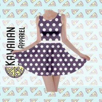 Minnie Purple Inspired Skater Dress