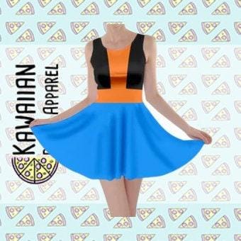 Goofy Inspired Skater Dress