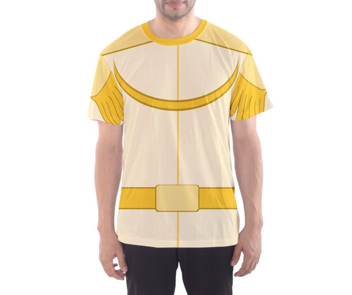 Men's Prince Charming Cinderella Inspired ATHLETIC Short Sleeve Shirt