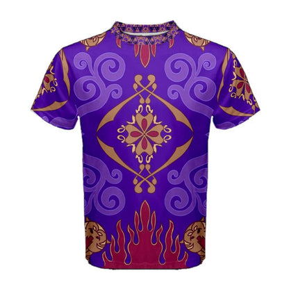 Men's Magic Carpet Inspired ATHLETIC Short Sleeve Shirt