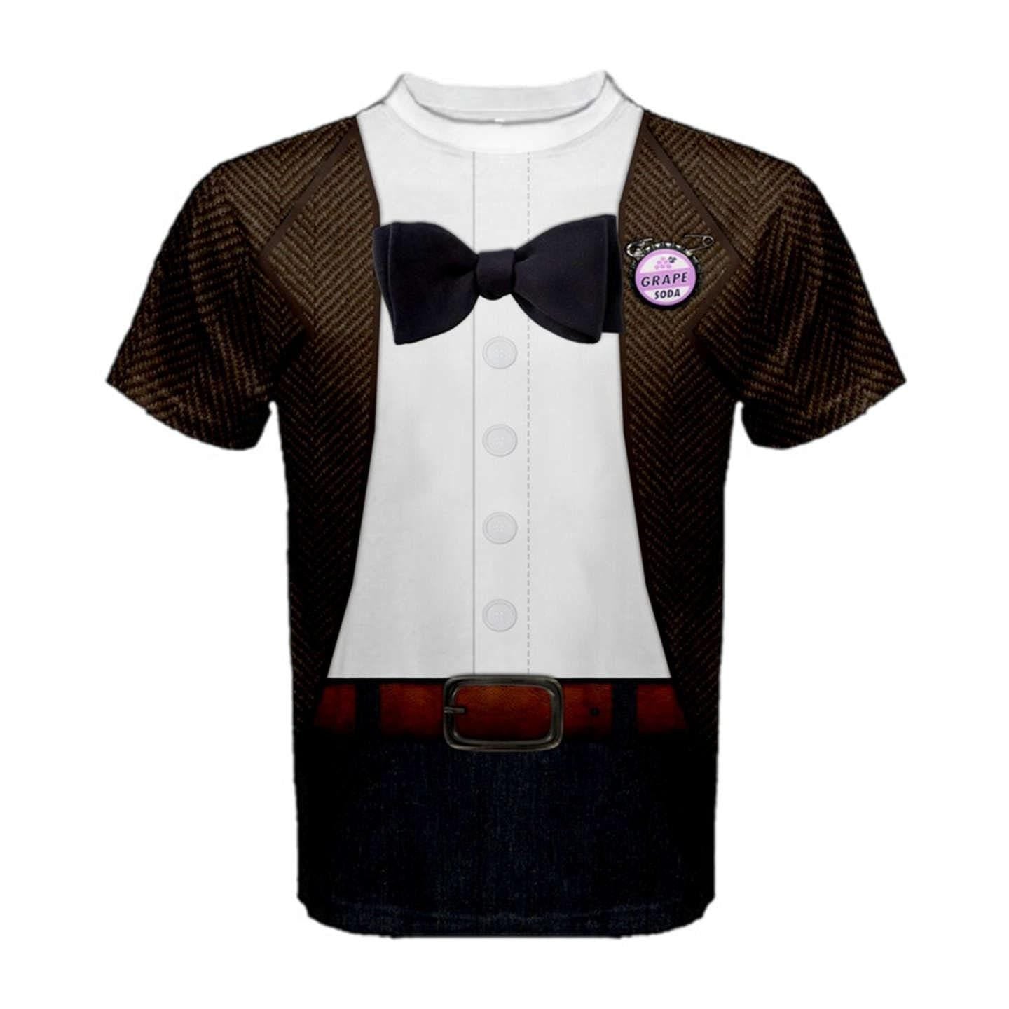 Men's Mr. Fredricksen Inspired ATHLETIC Short Sleeve Shirt