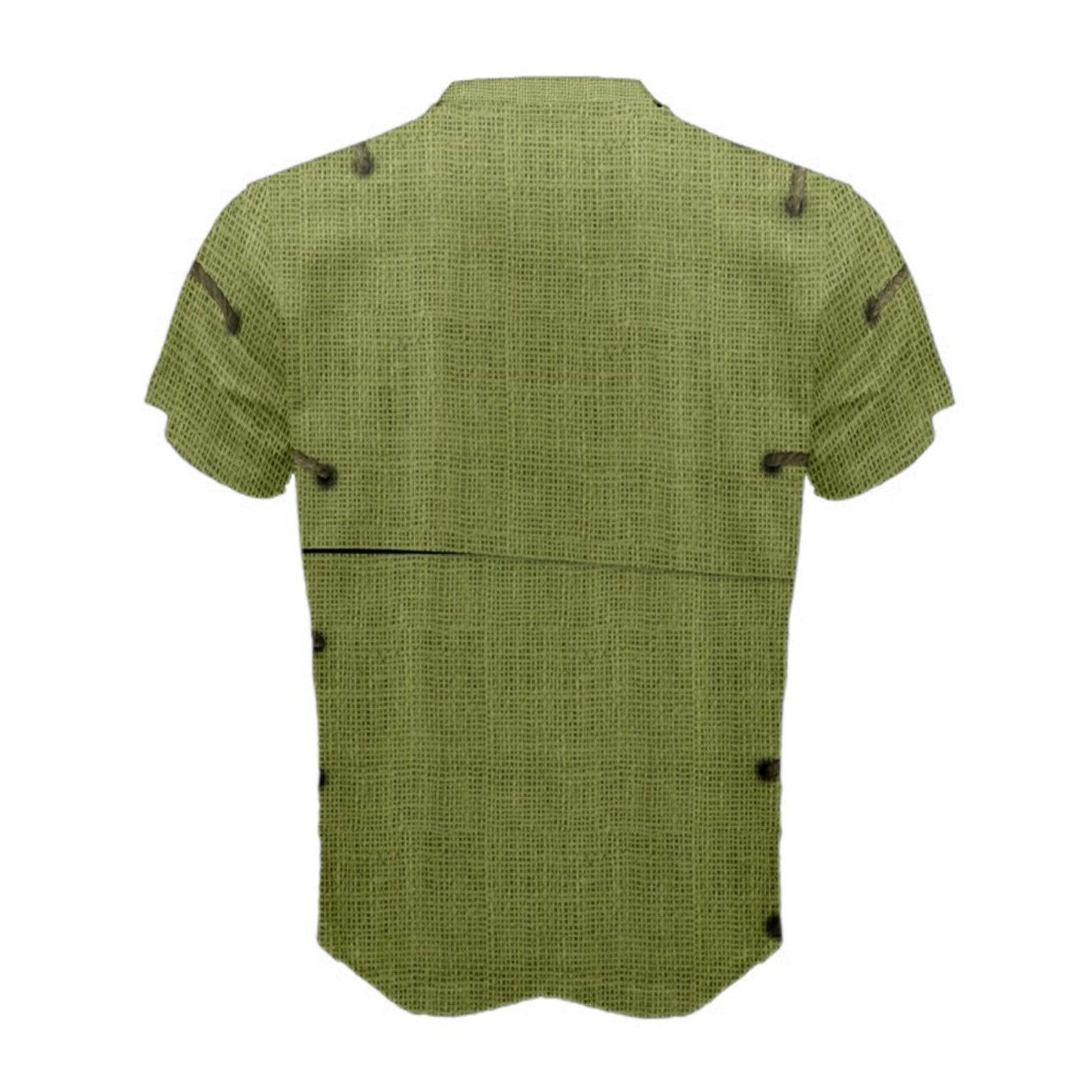 Men's Oogie Boogie Inspired ATHLETIC Short Sleeve Shirt